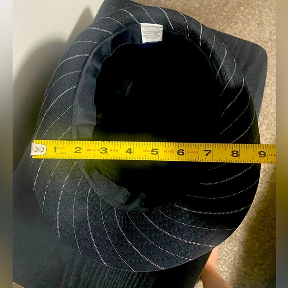 🎉HP🎉💰2/$10 Fedora / classic/ black with pinstripe/ OS kids - Picture 7 of 8